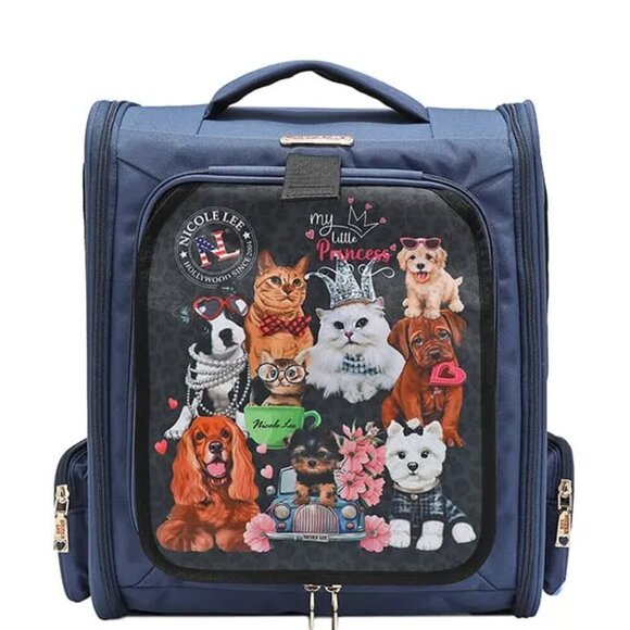 Nicole Lee USA Expandable Pet Carrier Backpack - Picture 1 of 16